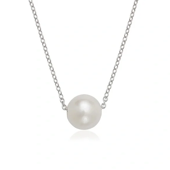 Sterling Silver FRESH Water Pearl Necklace